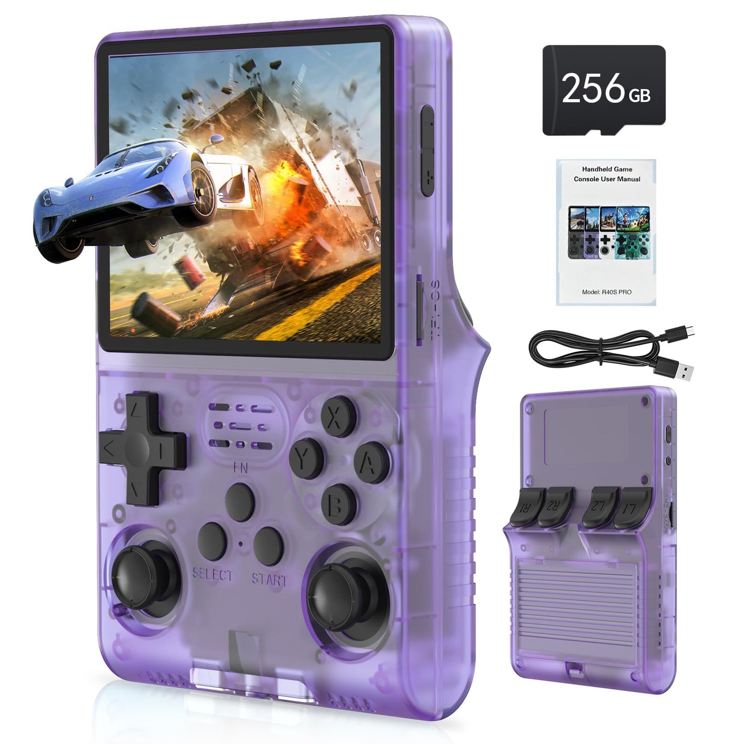 R40s Pro Handheld Game Console