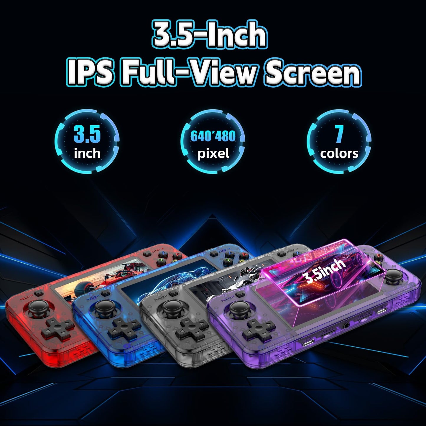 R36H Handheld Game Console 64G