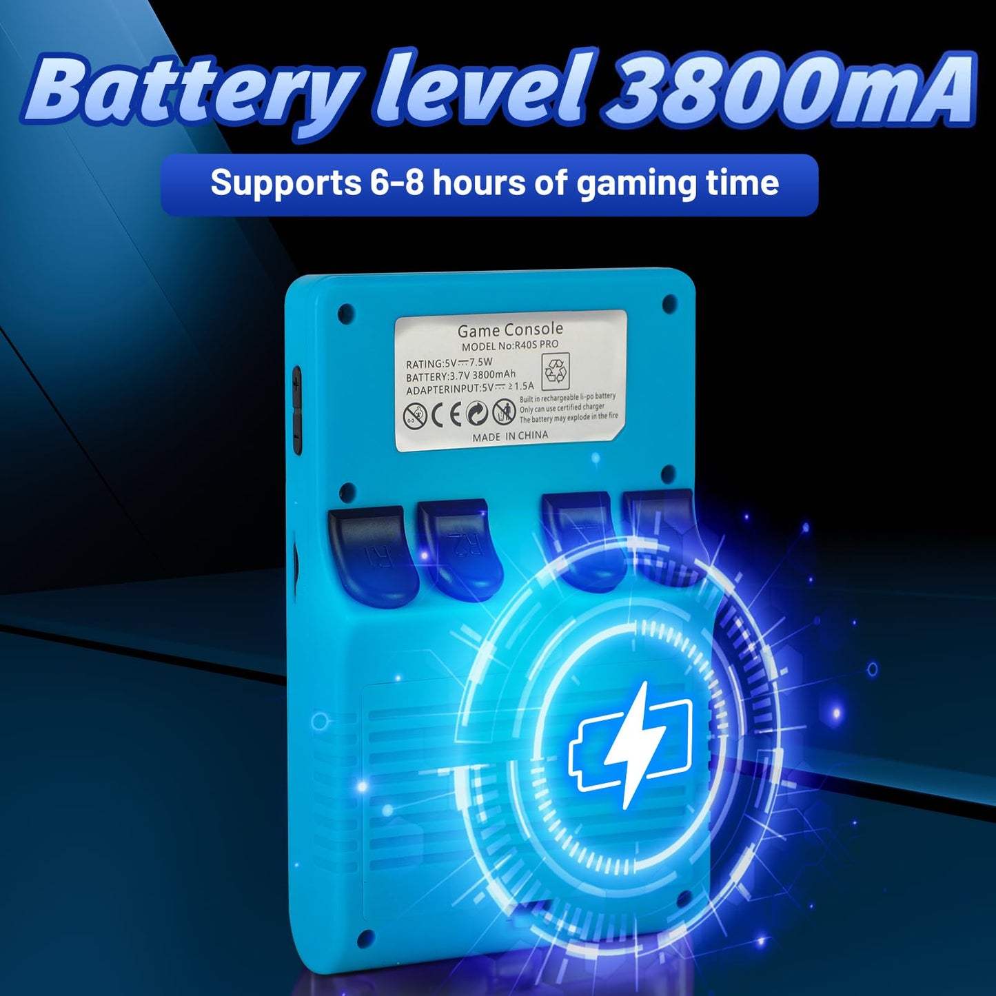 R40S Pro Handheld Game Console