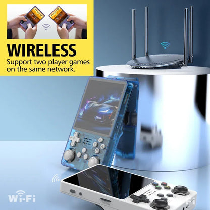 R36s Plus Handheld Game Console